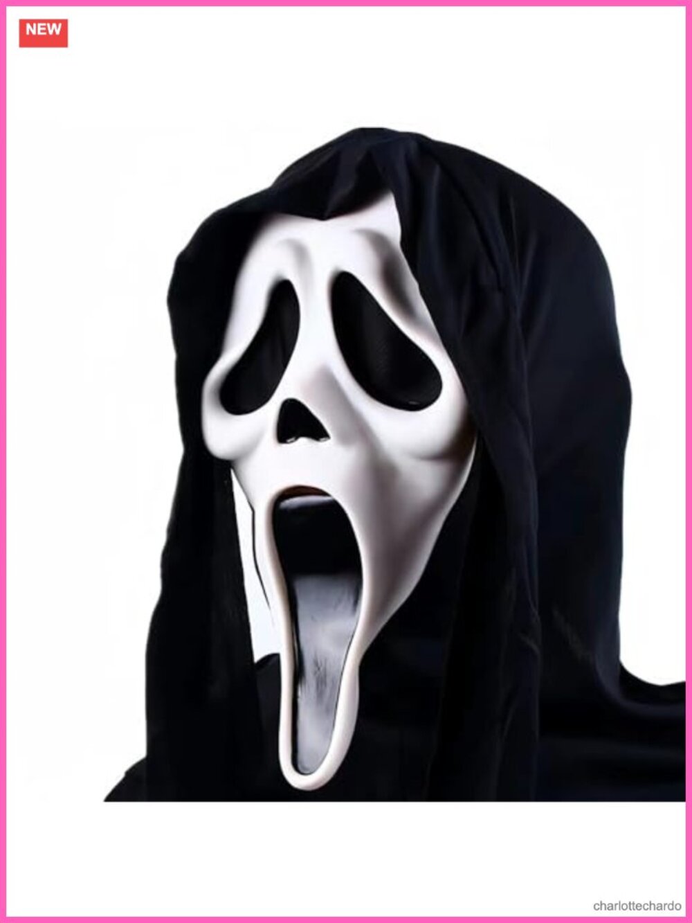 Natural Latex Scary Skull Mask Horror Full Head Cosplay Halloween